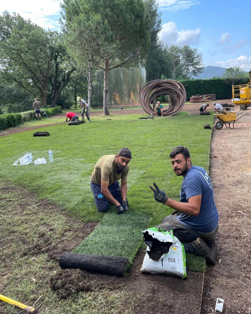 Ab Renov 83 Renovation Villa Saint Raphael Gazon Synthetique 1