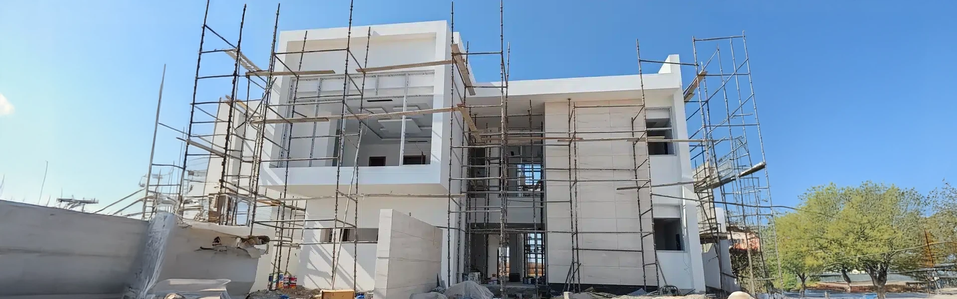 Rénovation de villa à Cannes